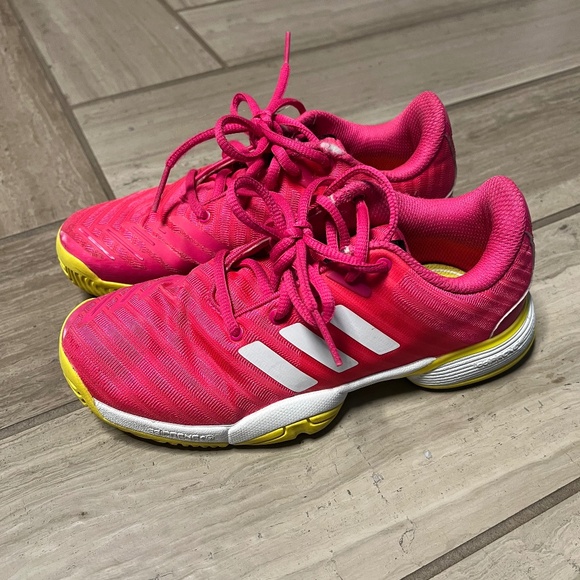Adidas - Girl's Tennis Shoes Size 3 - Picture 1 of 5